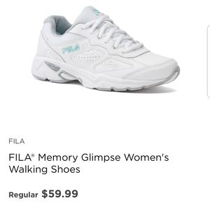 fila memory glimpse walking shoe